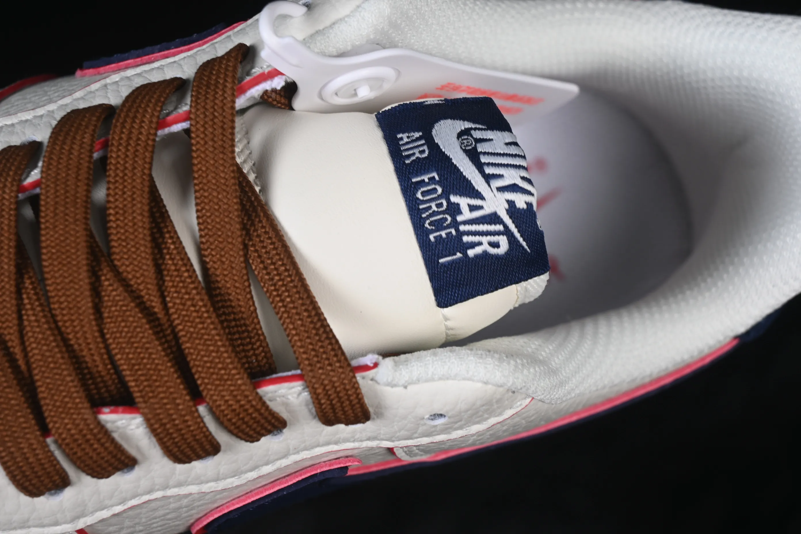 All Categories Nk Air Force 1 Air Force Series Nk Air Force 1 Low Air Force Low Nike Air Force 1'07 Low Milk White Blue Red Spot Air Force One Low Casual Sneakers NH0601-545